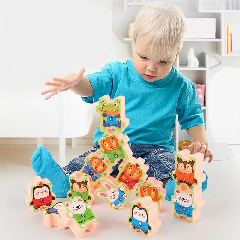 Развивающие игры/Несколько способов/игры игрушка Звериная башня ...