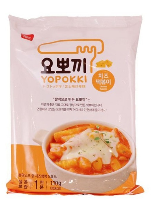 Характеристики Рисовые клецки Yopokki Cheese Topokki / Япокки Токпокки ...