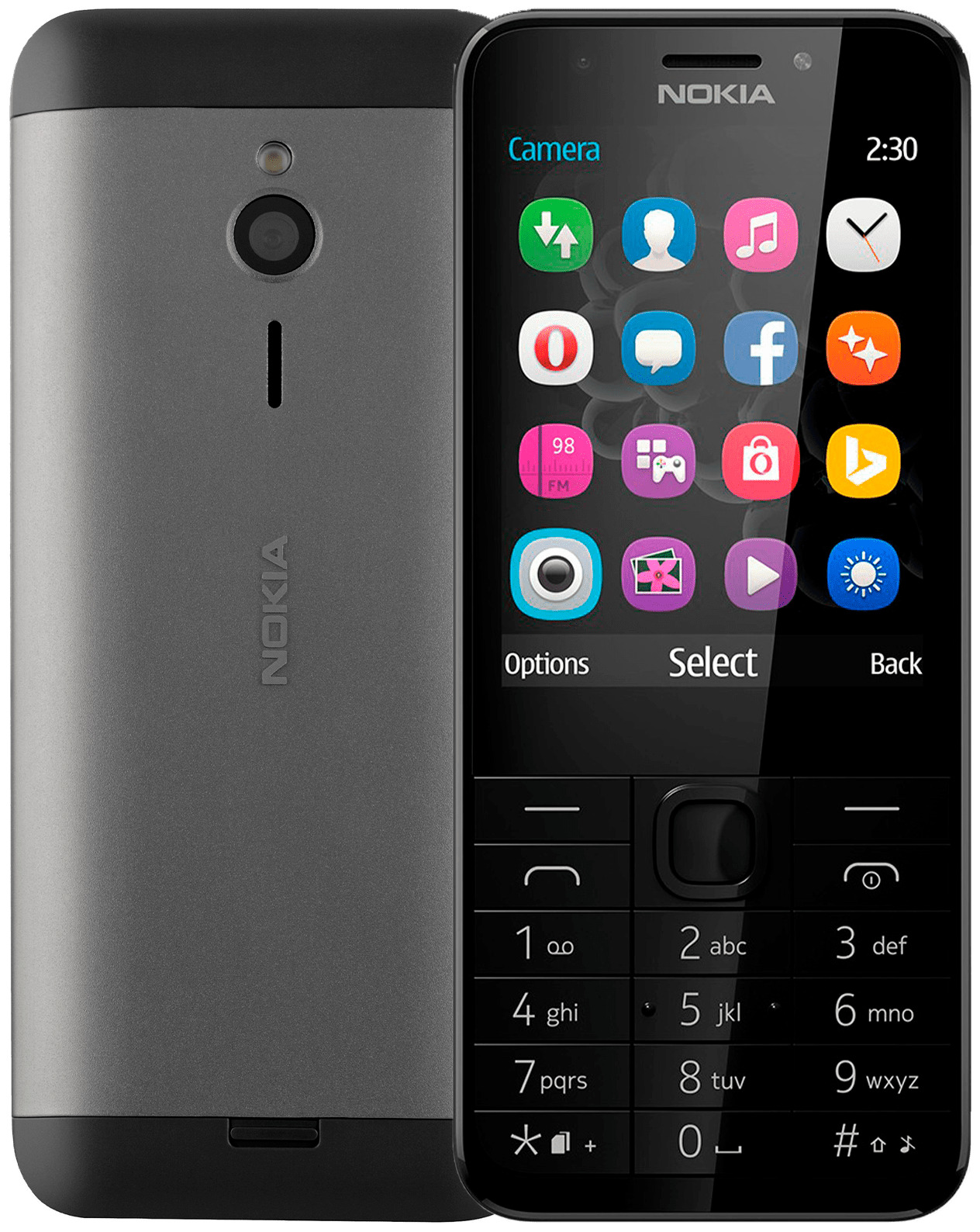 телефон nokia 230 ds черный (180) фото