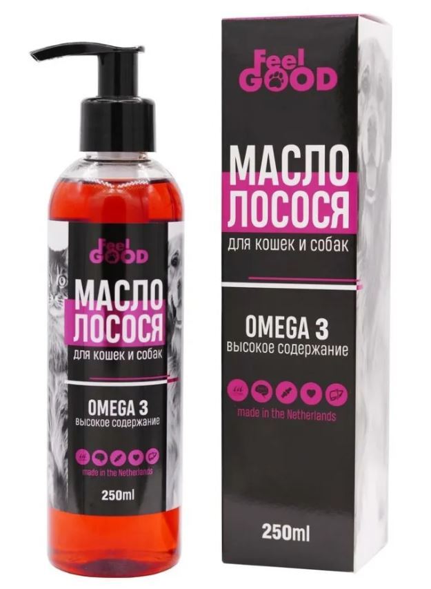 Масло лососевое для кошек