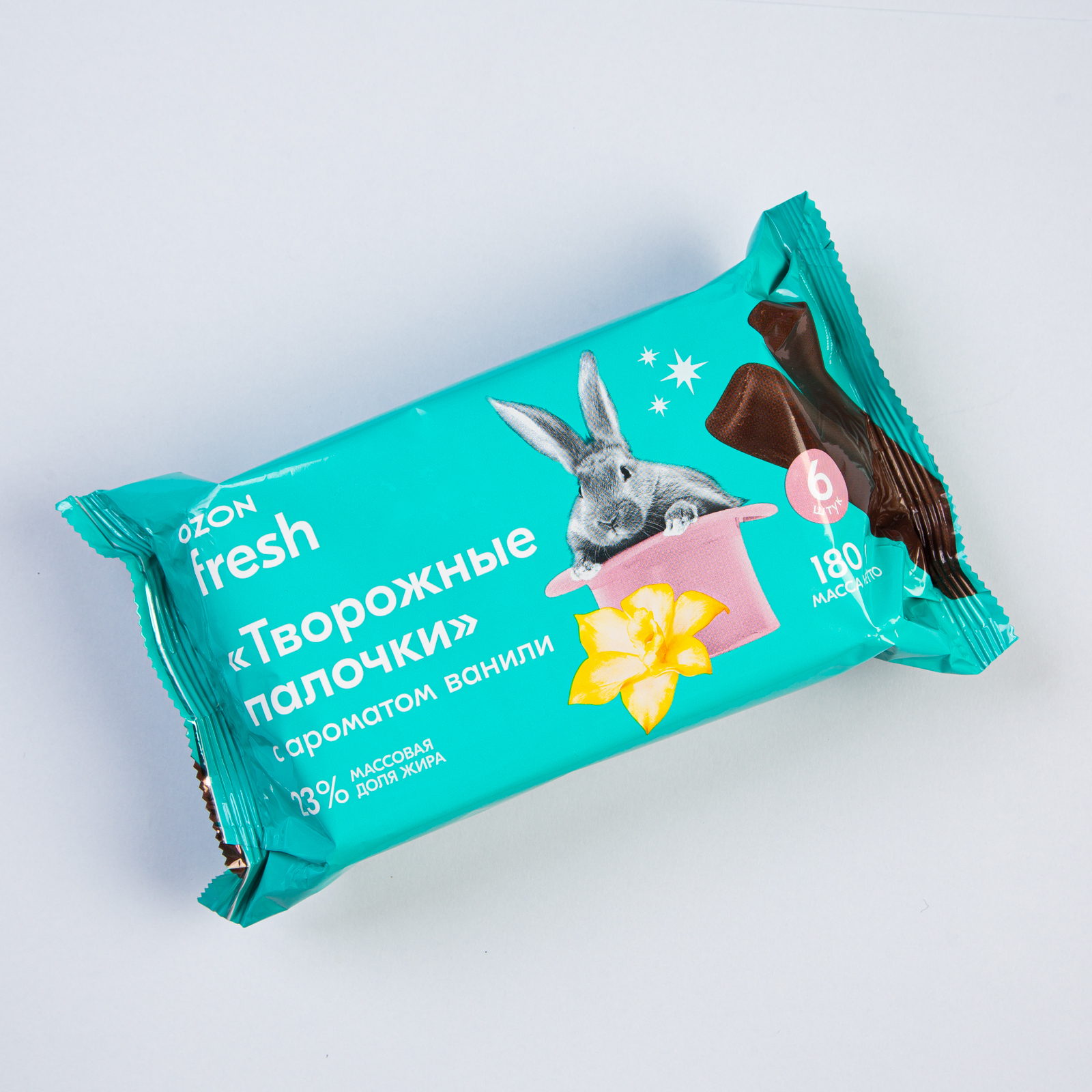 Творожные палочки Ozon fresh глазированные, с ванилью, 180 г - купить с  доставкой по выгодным ценам в интернет-магазине OZON (578811071)