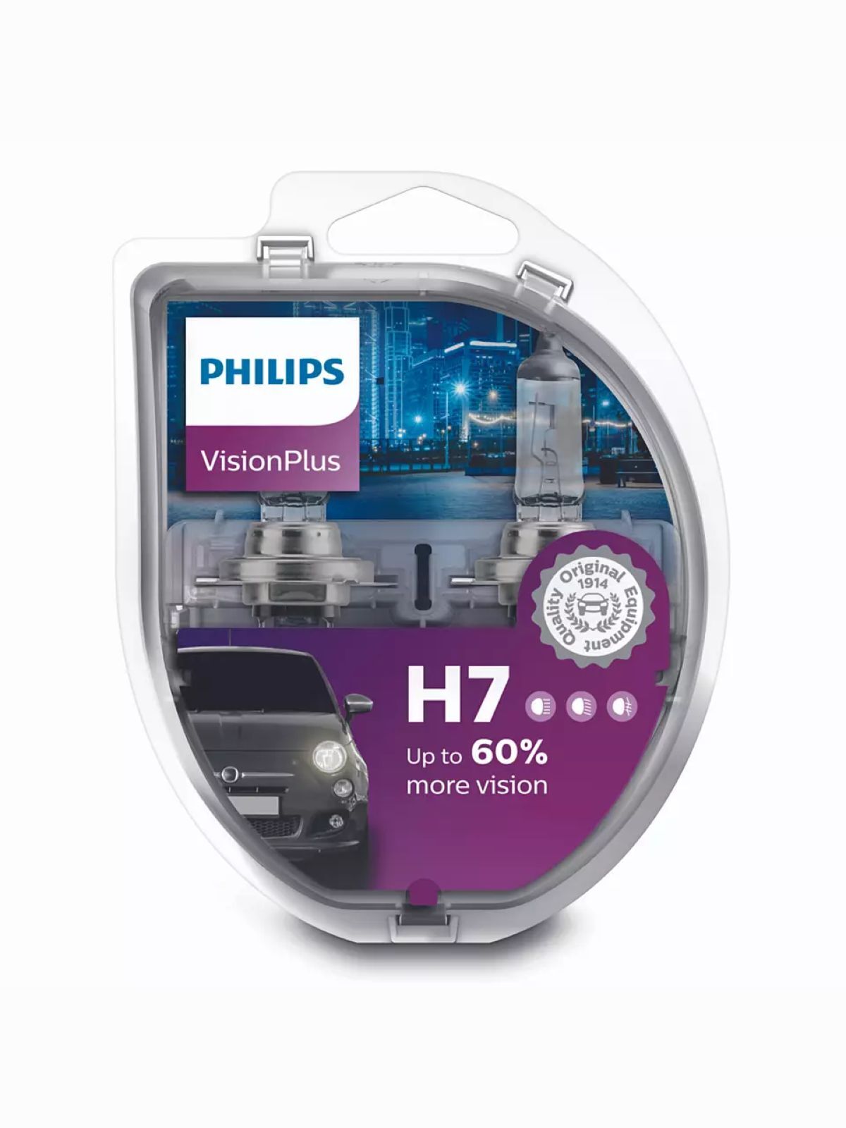 Лампа автомобильная Philips 12 В, 2 шт. купить по низкой цене с доставкой в  интернет-магазине OZON (543234988)