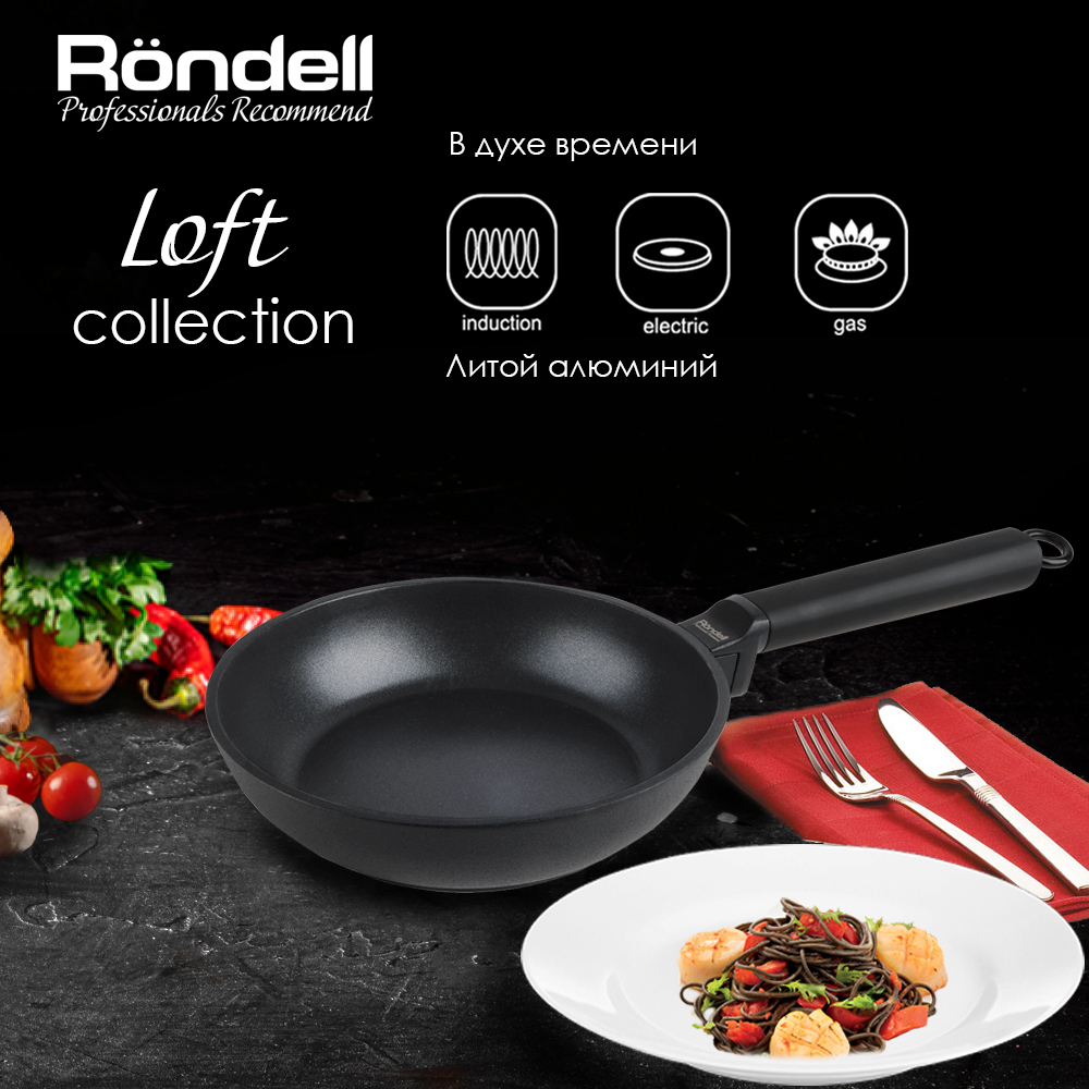 Сковороды RONDELL 28 см купить на OZON по низкой цене