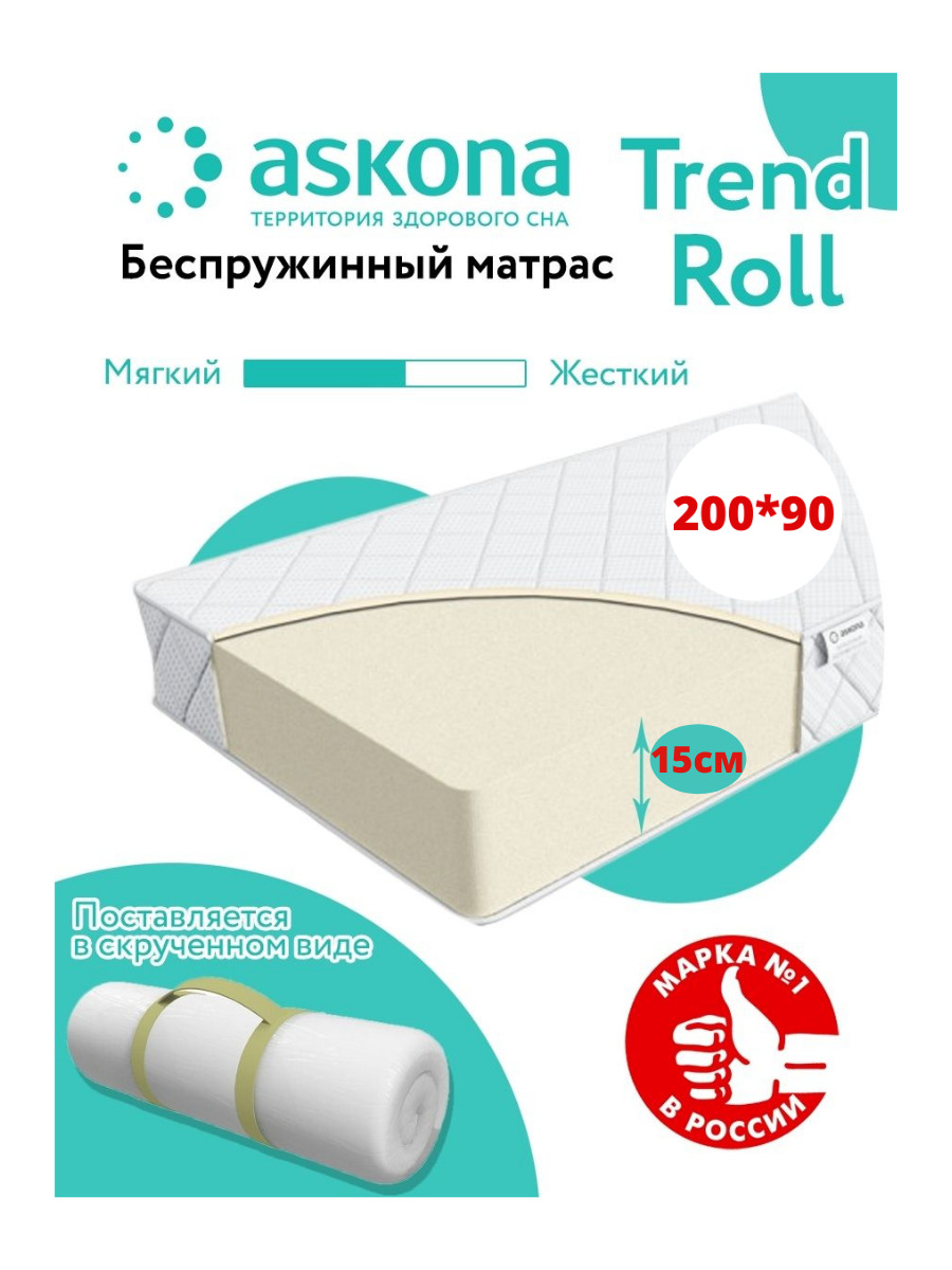 Матрас Askona trend Roll 160x200