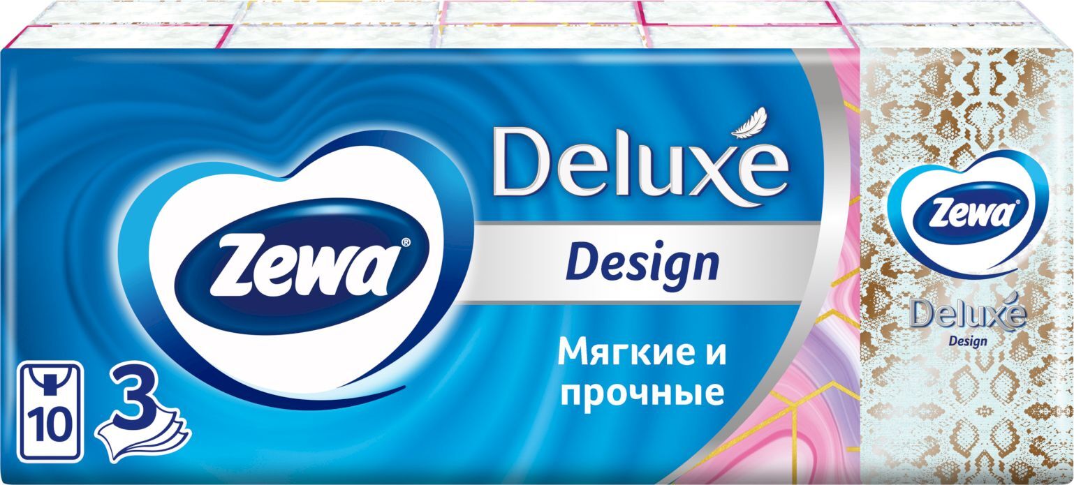 Zewa Deluxe Design 10 шт