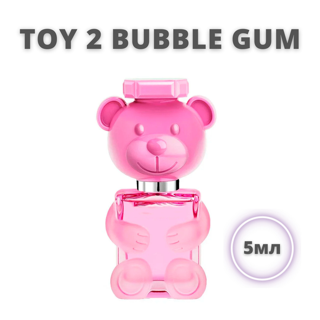Москино мишка оригинал. Moschino Toy 2 Bubble Gum 5 мл. Парфюм Toy 2 Bubble Gum Moschino. Москино той 2 бабл гам 100 мл. Духи Москино Москино бабл гам.