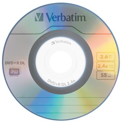 ДискдвухслойныйDoubleLayerVerbatimDVD+R8cm/2.6Gb/2.4x/55min/1штука,"HardCoatScratchGuard",миниDVD8см/2.6Гбдлязаписинавидеокамерах,1диск,пластиковыйкейс,ТОВАРНЕВОЗВРАТНЫЙ