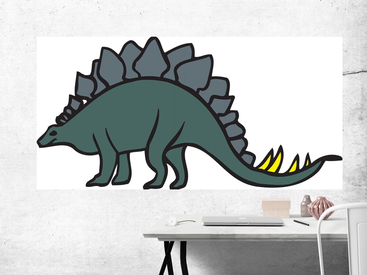 Stegosaurus Art