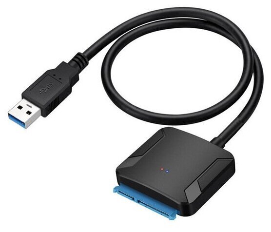 Контроллер переходник SATA для жесткого диска 2.5-3.5 ST-A19 USB 3.0 Black