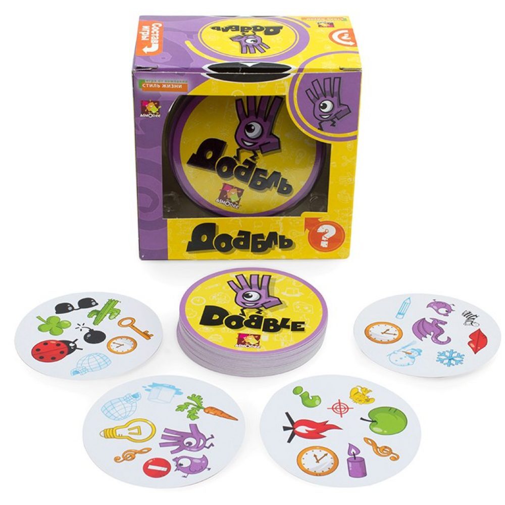 Игра круглые карточки с картинками