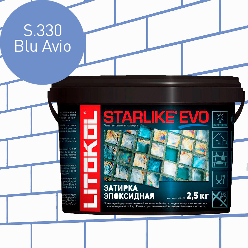 Затирка litokol starlike evo 5 кг