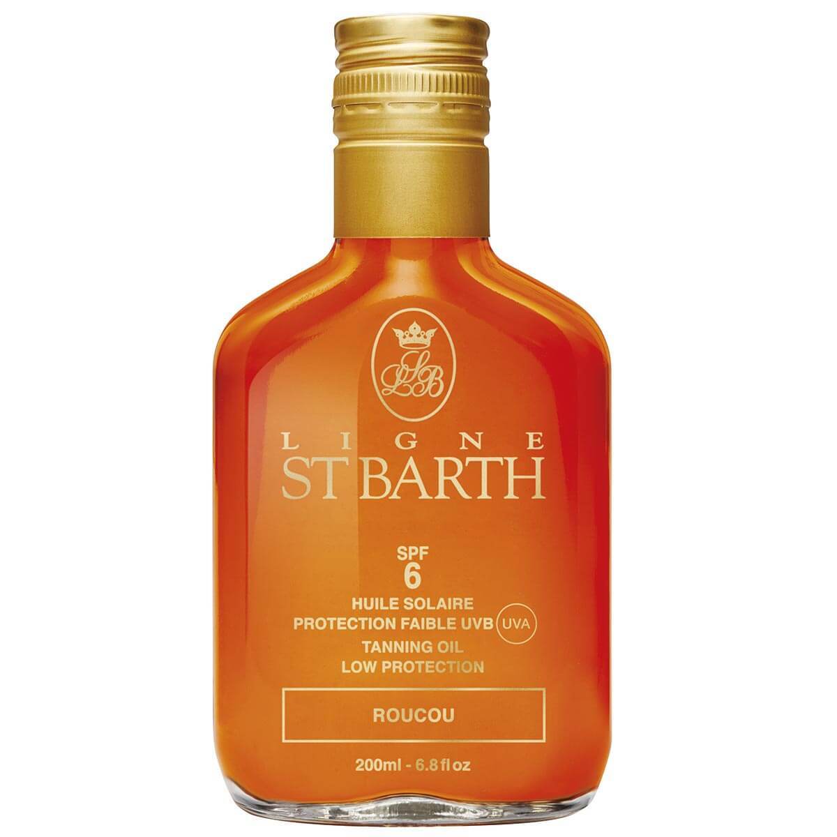 Масло помадного дерева SPF6 Ligne St Barth Roucou Tanning Oil SPF6 200ml