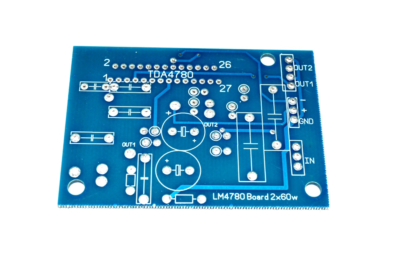 ПечатнаяПлатадлясборкиУсилительLM47802X60Вт,1шт