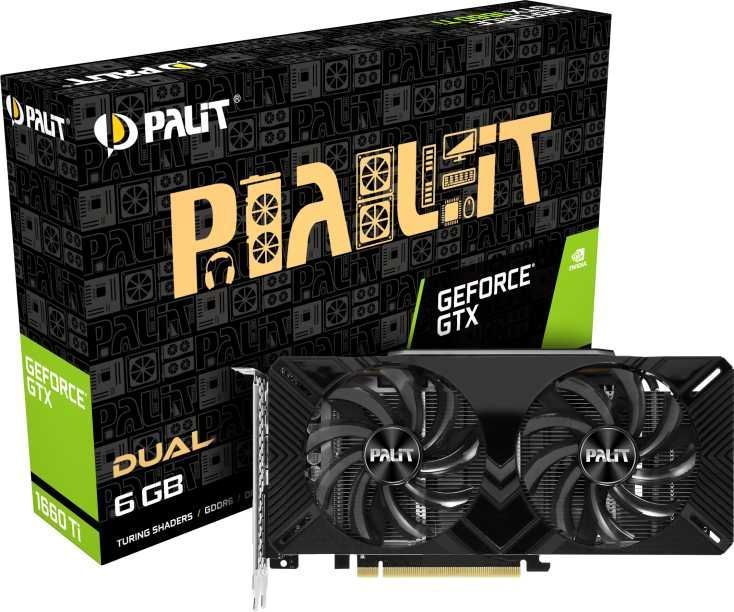 PalitВидеокартаGeForceGTX1660Ti6ГБ(NE6166TS18J9-1160C)