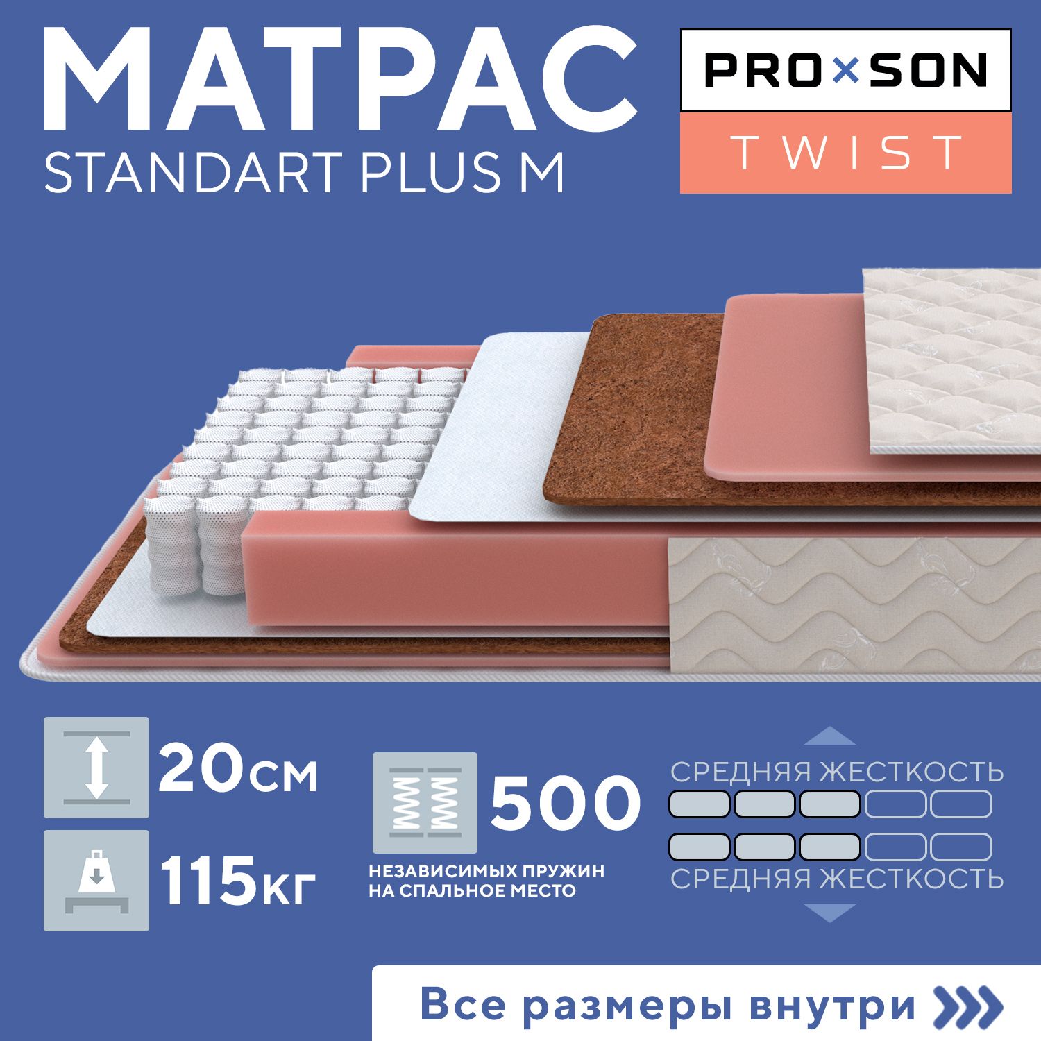 Матрас active comfort m