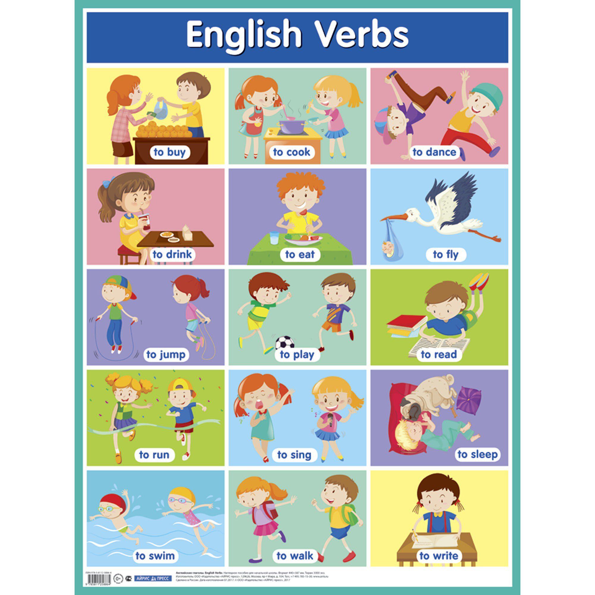 Популярные английские глаголы. Глаголы на английском для детей. Глаголы в английском языке для детей. Английские глаголы в картинках. Английские глаголы для дошкольников.