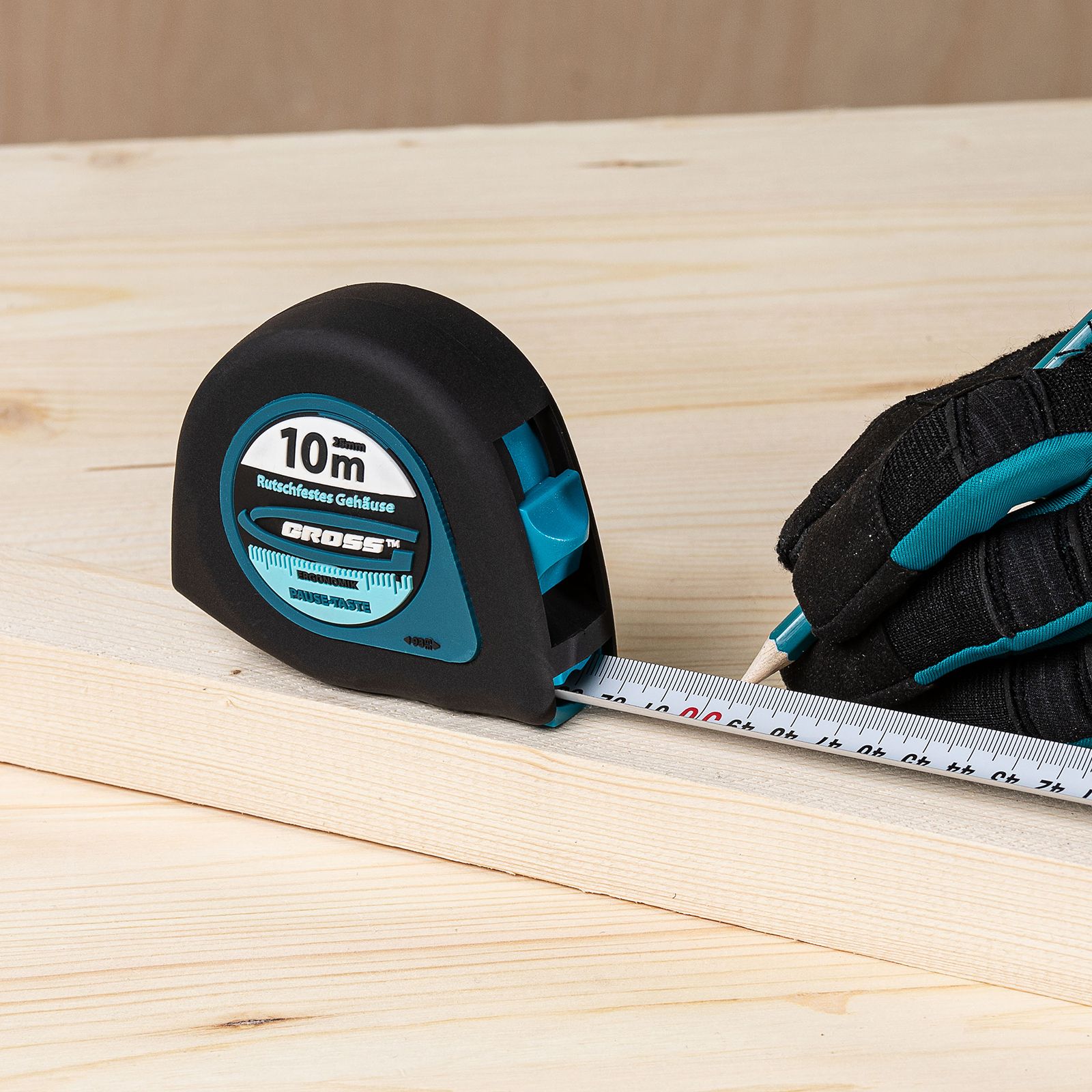 Рулетка gross 10 м. Рулетка gross ergonomisch, 10 м x 25 мм, магнитный обрезиненный зацеп. рулетка гросс. рулетка 5м*25мм,магнитный обрезиненный зацеп/gross. рулетка, gross, 32572.