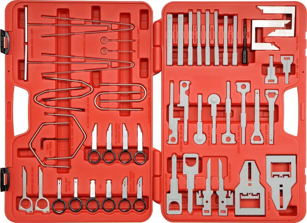 Набор для демонтажа автомагнитол 20 пр