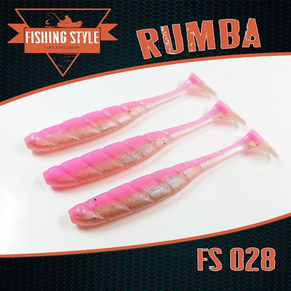 Силиконовые приманки Rumba. Gum приманка. Стайл и рыб.