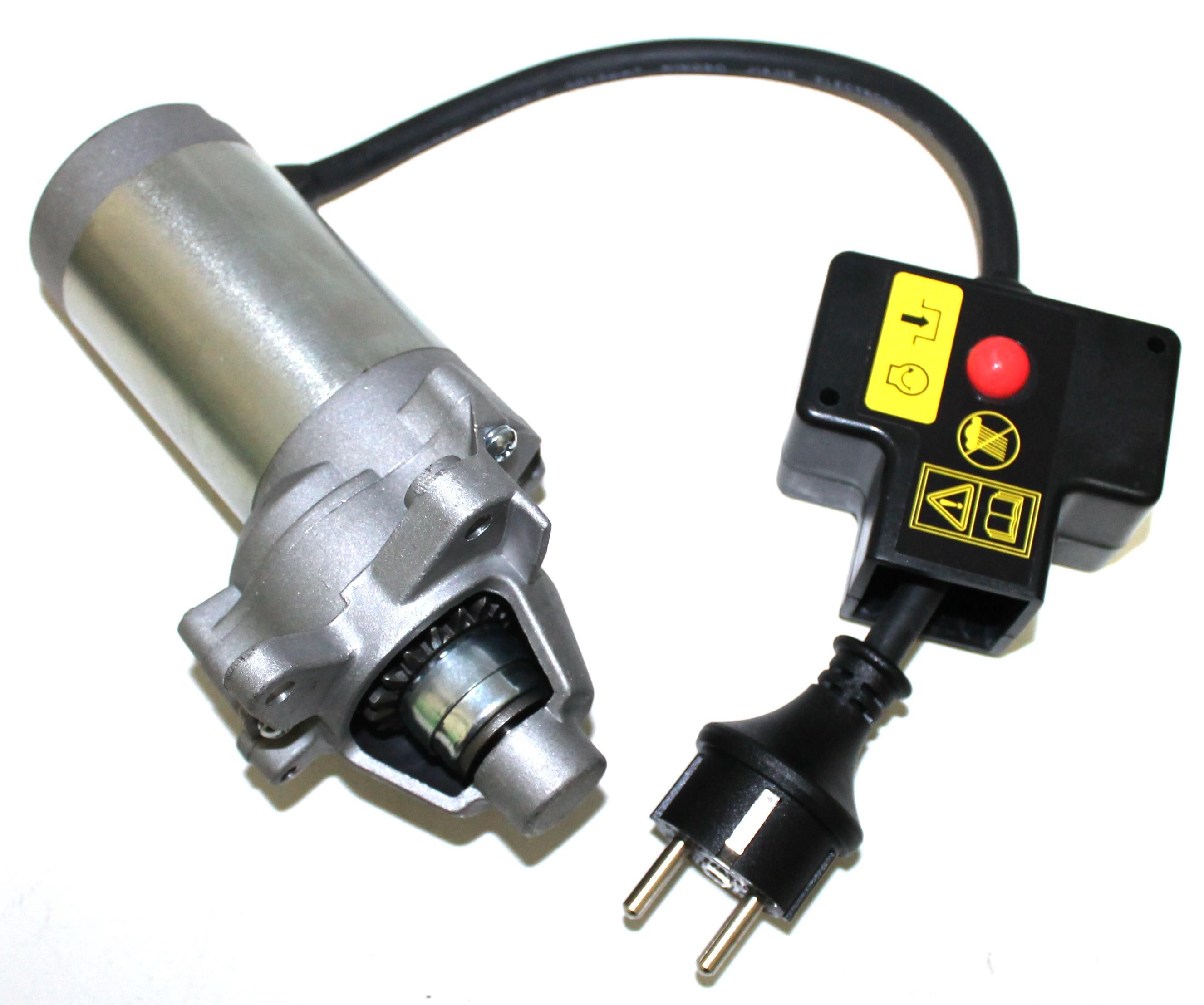 Как снять стартер со снегоуборщика Электростартер JQ170, 230V, 50HZ для снегоуборщика 5-6,5 л.с. (с вилкой) - купит