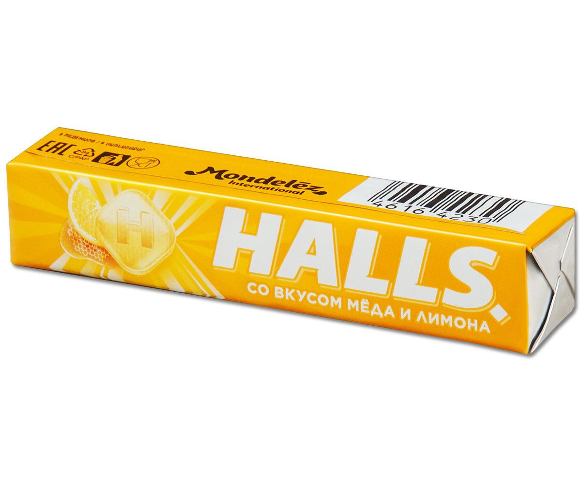 Леденцы Halls ментол Экстра 25 г