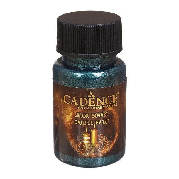 КраскадлясвечейCadenceCandlePaint,50ml.Petrolium-2140