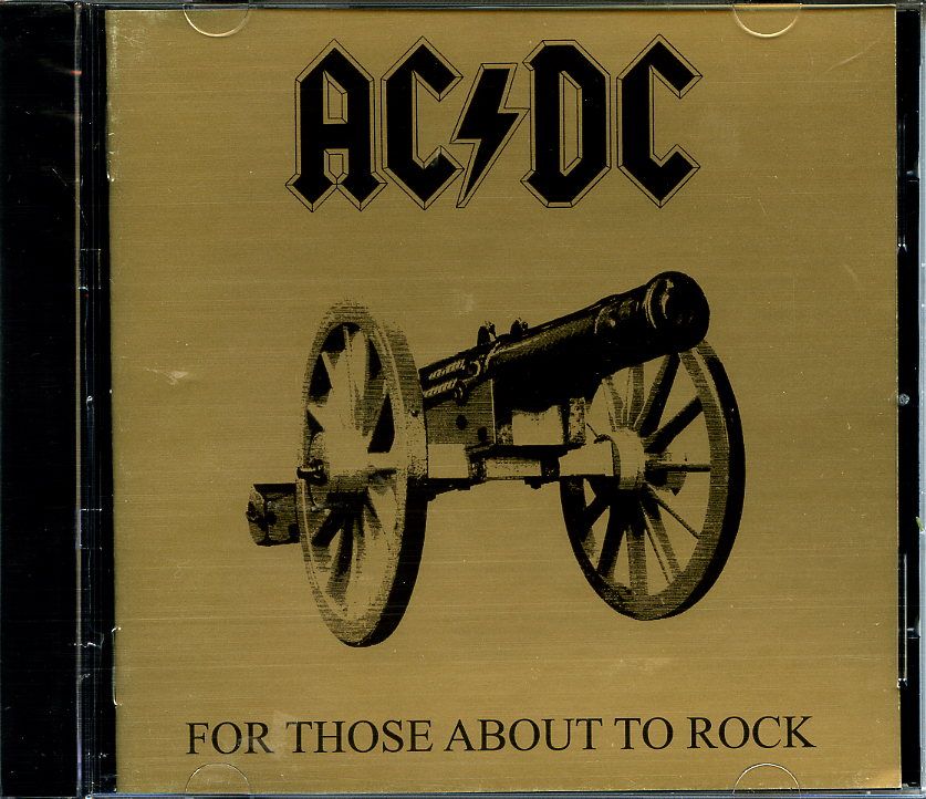 AC/DC For Those About To Rock We Salute You 1981 г