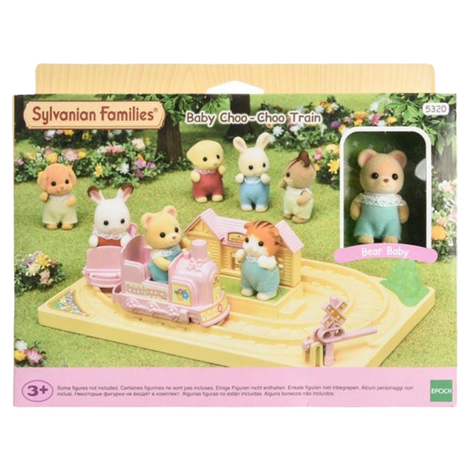 Набор Sylvanian Families "Игровая площадка "Паровозик"