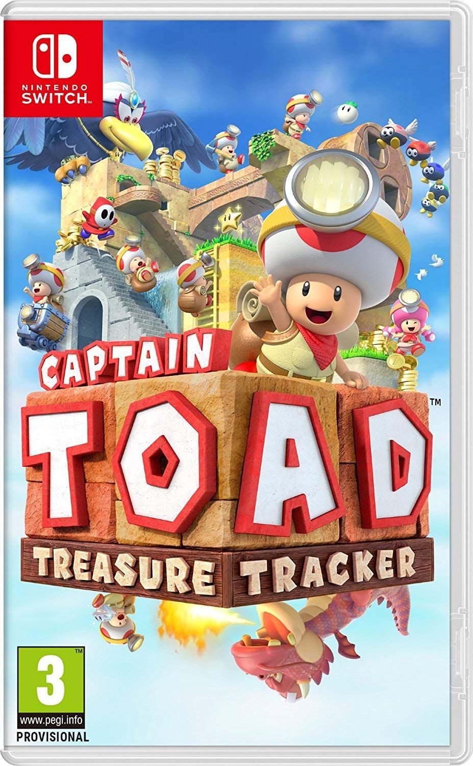 Игра Captain Toad: Treasure Tracker (Nintendo Switch, Английская версия)  купить по низкой цене с доставкой в интернет-магазине OZON (285543953)