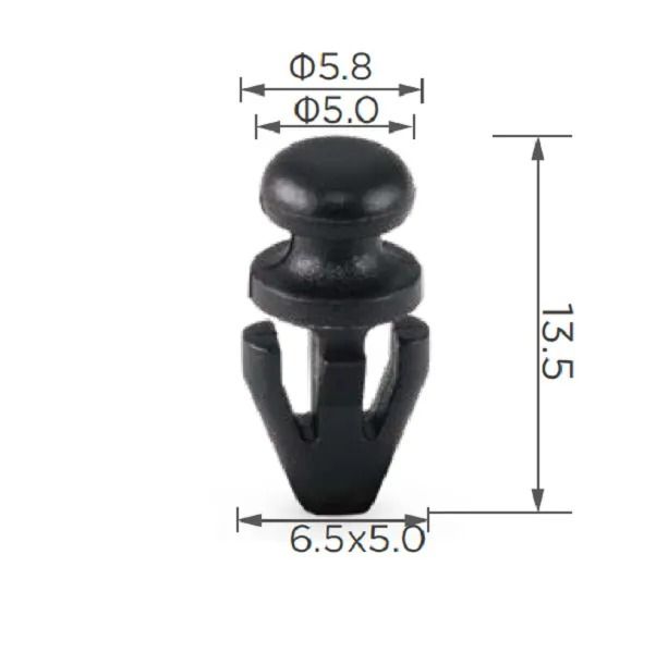 фиксатор уплотнителя двери