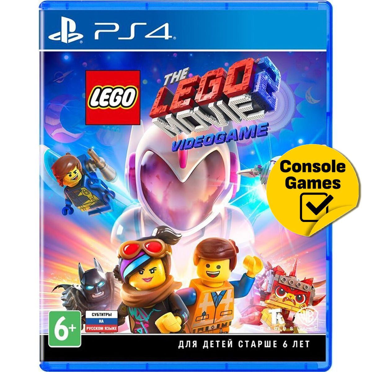 Игра PS4 LEGO Movie 2 Videogame (русские субтитры) (PlayStation 4, Русские  субтитры) купить по низкой цене с доставкой в интернет-магазине OZON  (827003447)