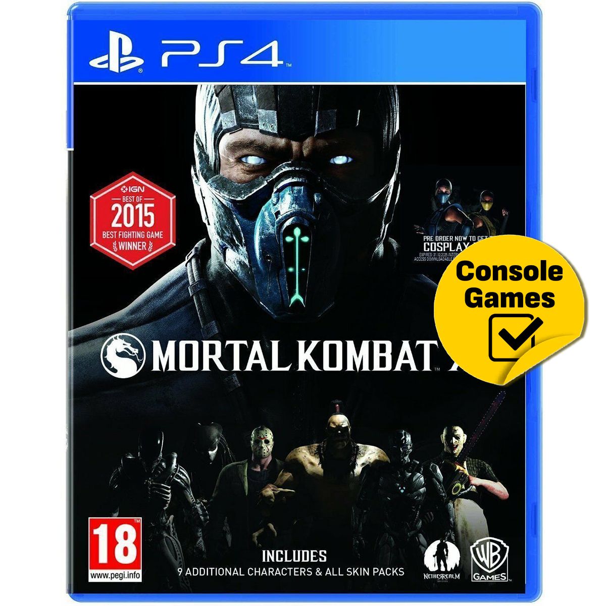 Игра PS4 Mortal Kombat XL (русские субтитры) (PlayStation 4, Русские  субтитры) купить по низкой цене с доставкой в интернет-магазине OZON  (827005754)