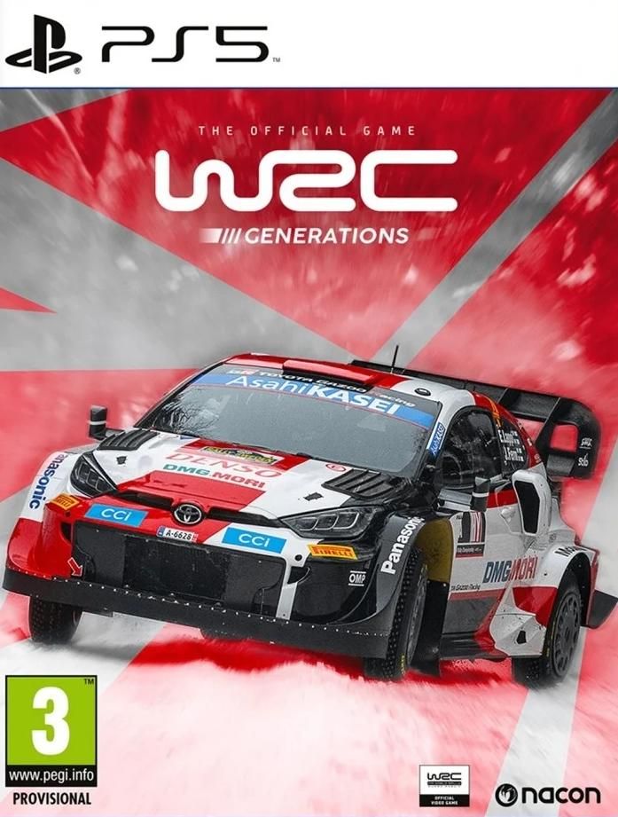 Игра WRC Generations Русская (PlayStation 5, Русские субтитры)