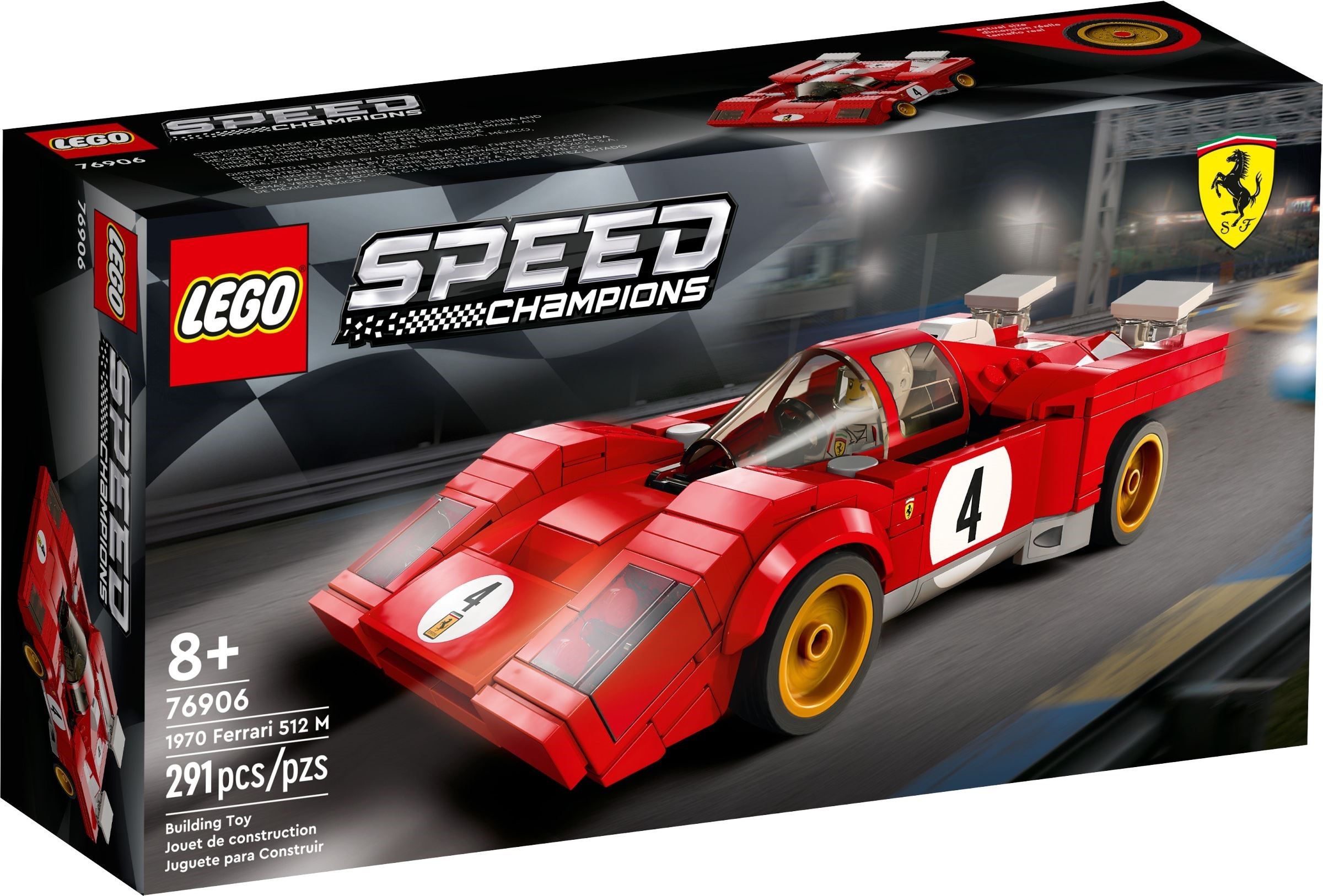 Lego store champions ferrari