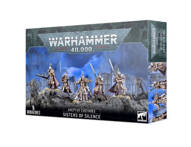 НаборминиатюрWarhammer40000AdeptusCustodesSistersofSilence