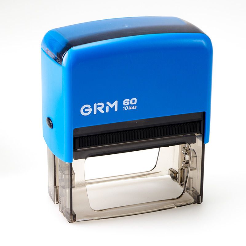 GRM 50 Office Автоматическая оснастка для штампа (штамп 69 х 30 мм.), Фиолетовый