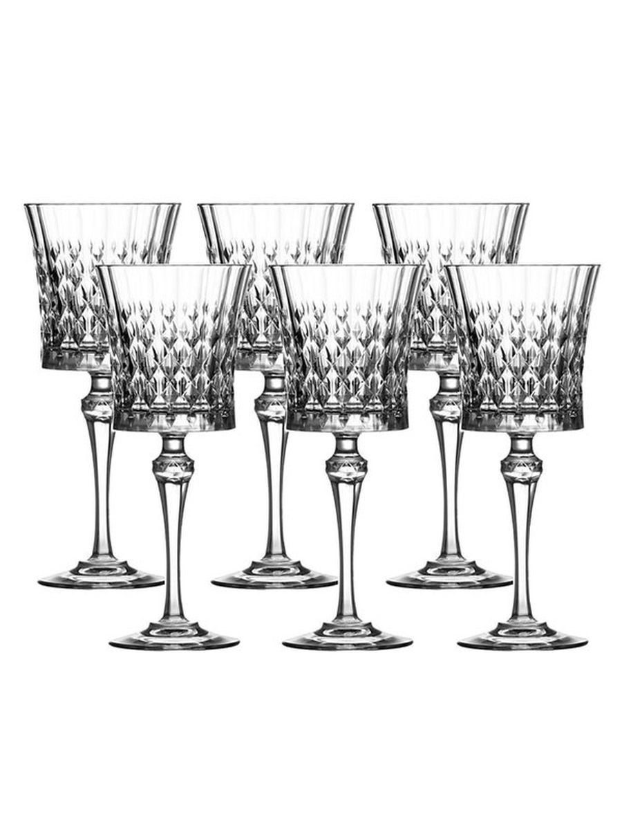 Бокалы eclat cristal d arques. Набор бокалов Eclat Lady Diamond. Бокалы Eclat Cristal d'Arques Lady Diamond. Набор фужеров (бокалов) для вина леди Даймонд 190мл 6шт. Набор бокалов 190мл.6шт."Lady Diamond Eclat.
