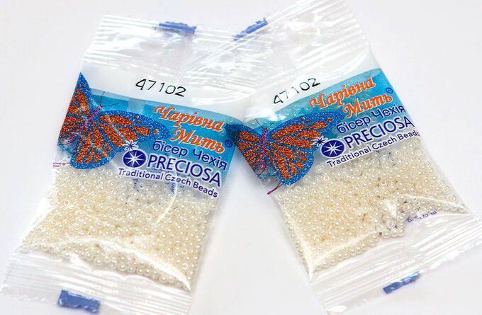 Бисер Preсiosa 5 гр., 2 шт., (47102)