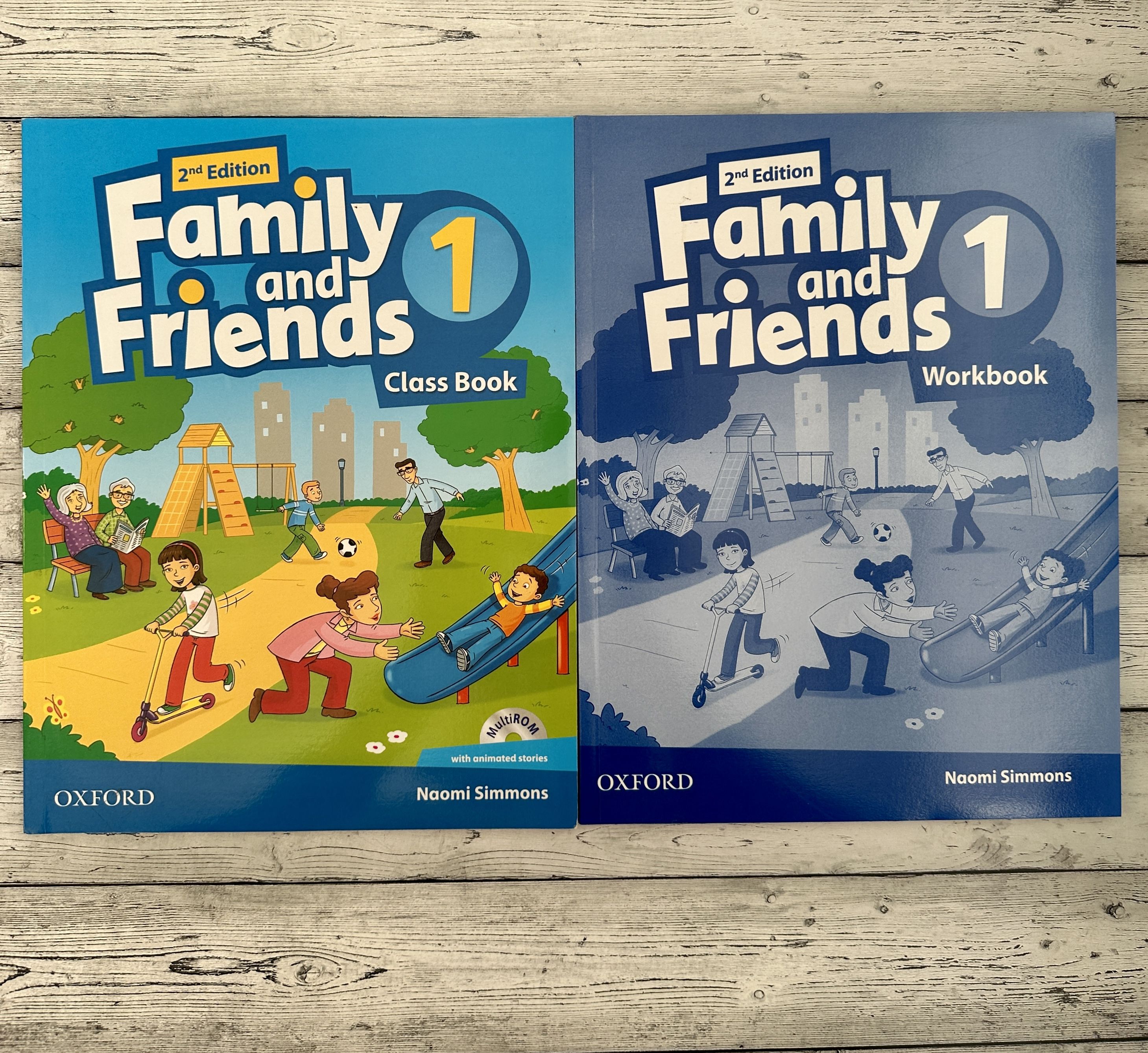 Family and friends class book