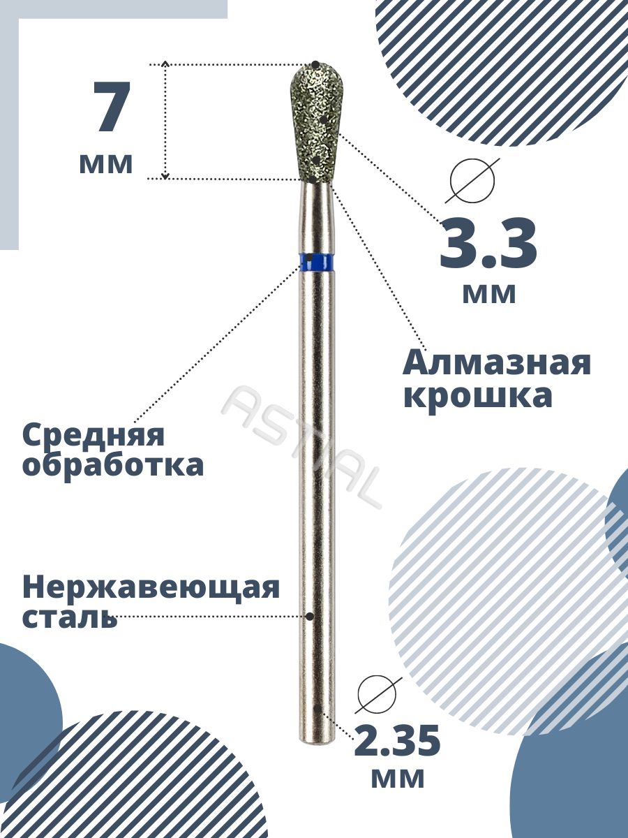 Фреза груша для маникюра фото