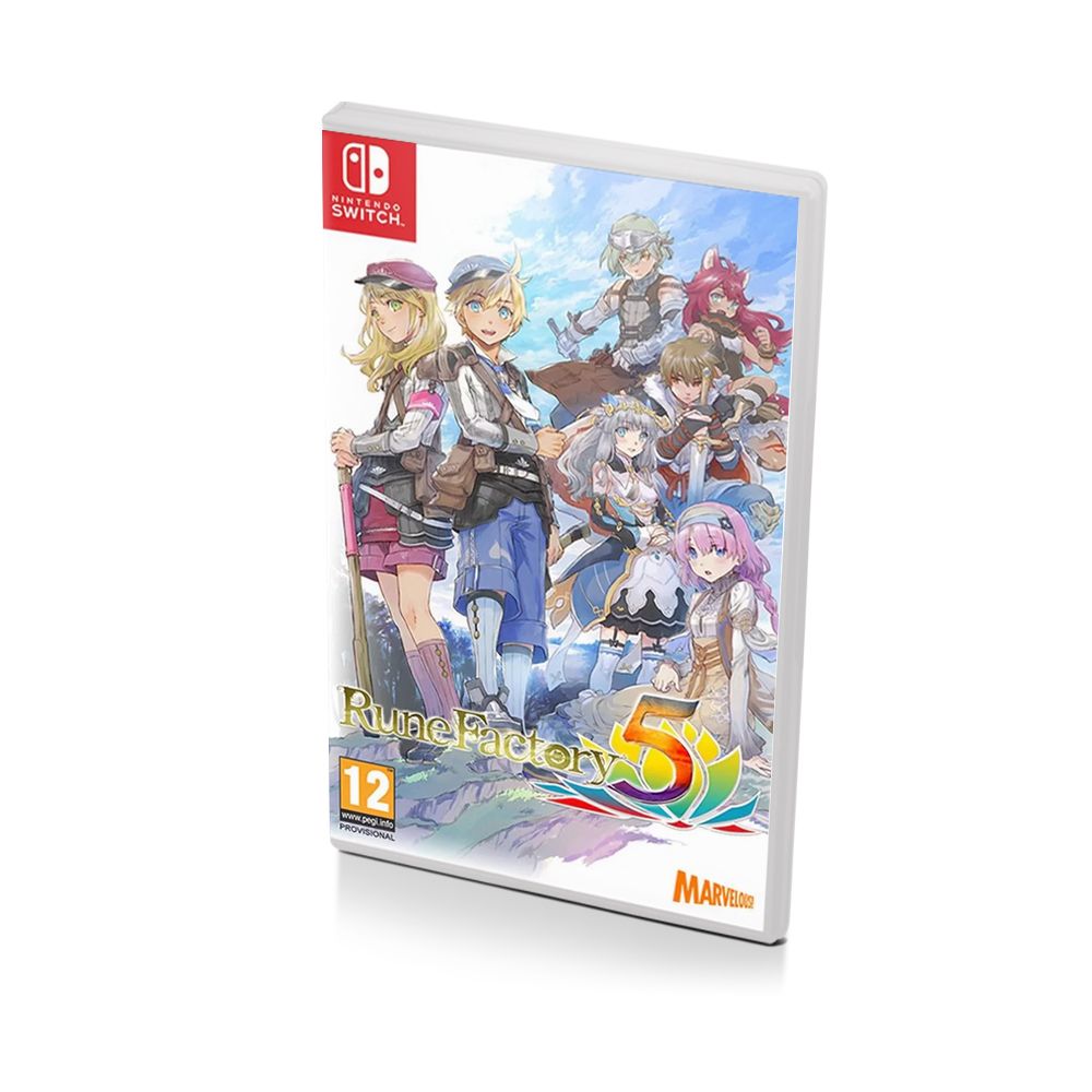 Игра Rune Factory 5 (Nintendo Switch, Английская версия) купить по низкой  цене с доставкой в интернет-магазине OZON (837912685)