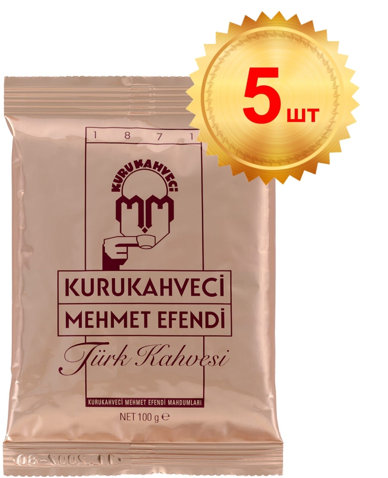 Купить Кофе Мехмет Эфенди 25шт По 100гр