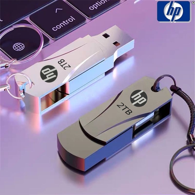 USB-флеш-накопительUSB2.0Флэш-накопитель2ТБ2ТБ,серыйметаллик