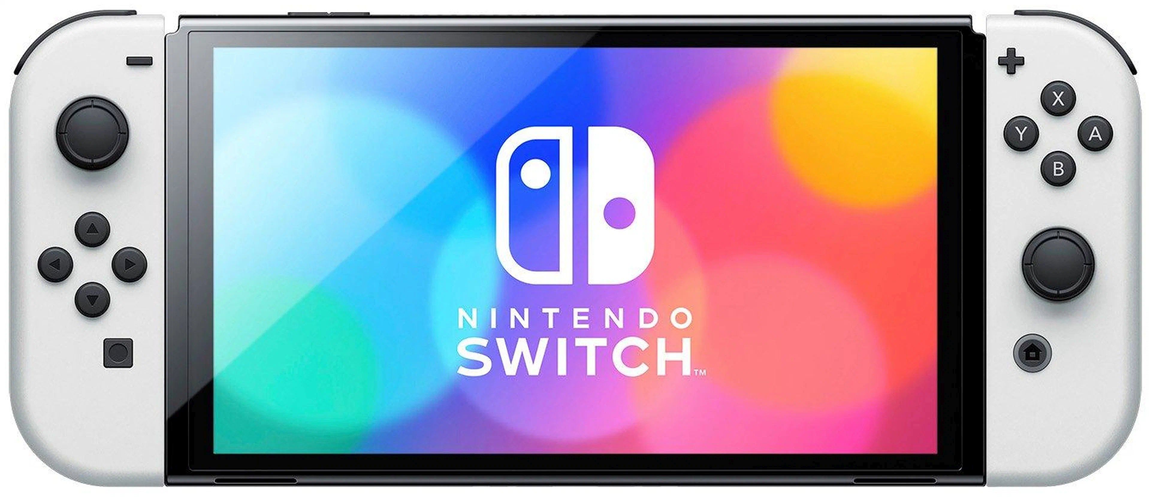 Игровая приставка Nintendo Switch OLED 64 Гб, белая