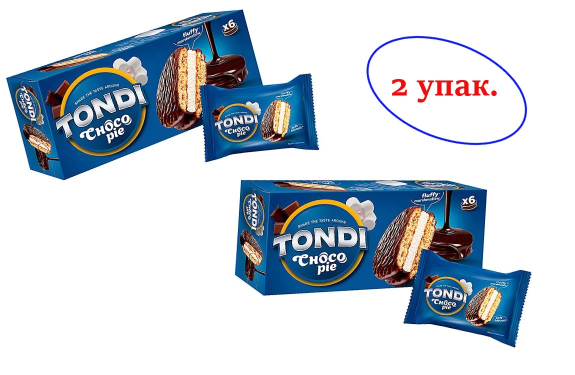 Печенье choco break 180г фото Печенье Tondi, choco Pie, 180 г - купить с доставкой по выгодным ценам в интерне