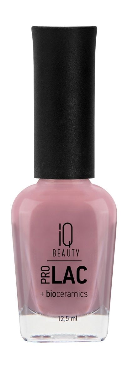 IQ BEAUTY Лак для ногтей с биокерамикой Nail Polish Prolac +Bioceramic укрепляющий, 12,5 мл, 048