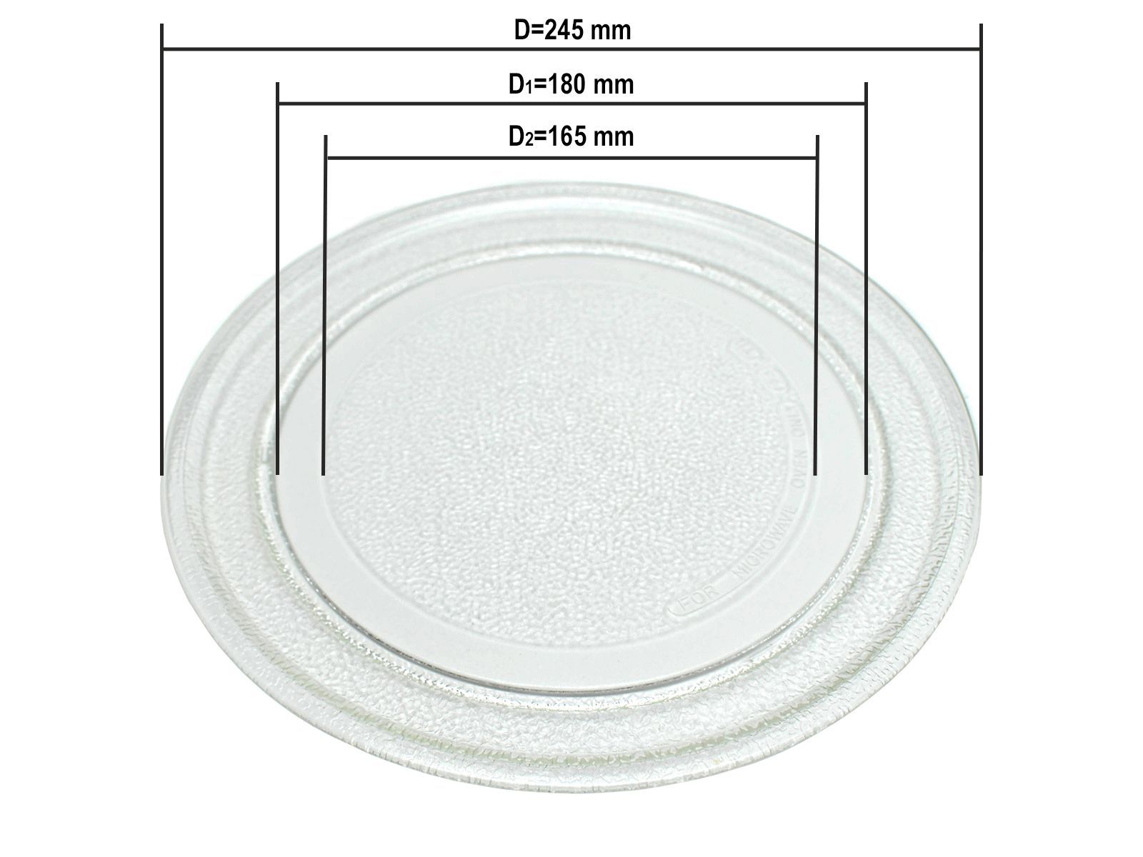 Тарелка Для Микроволновой Печи 245 Мм Купить