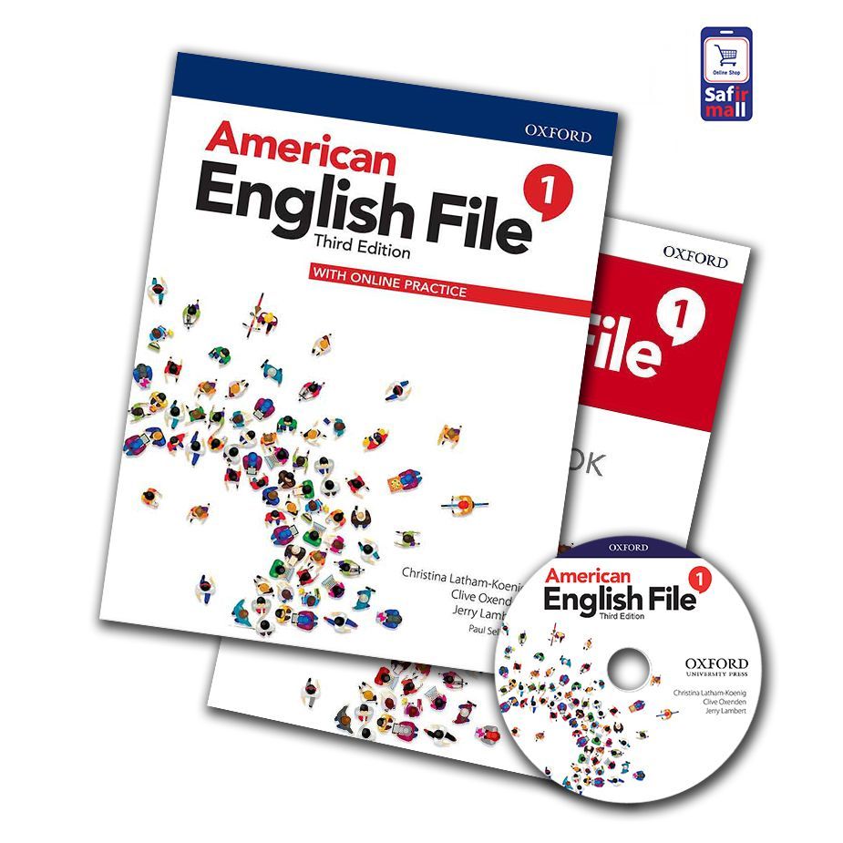 American English File 1 Third Edition, Student book + workbook + CD -  купить с доставкой по выгодным ценам в интернет-магазине OZON (898706951)