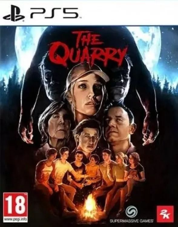 Игра на диске The Quarry (PS5) Русская версия