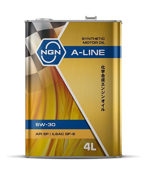 NGNМасломоторноеa-line5W-30Синтетическое4л